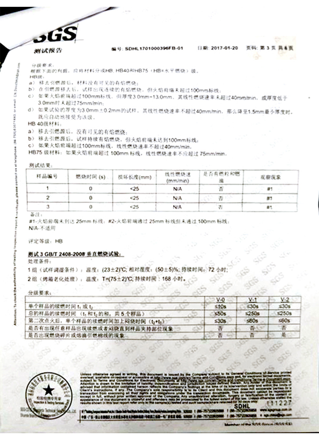 檢驗檢測報告